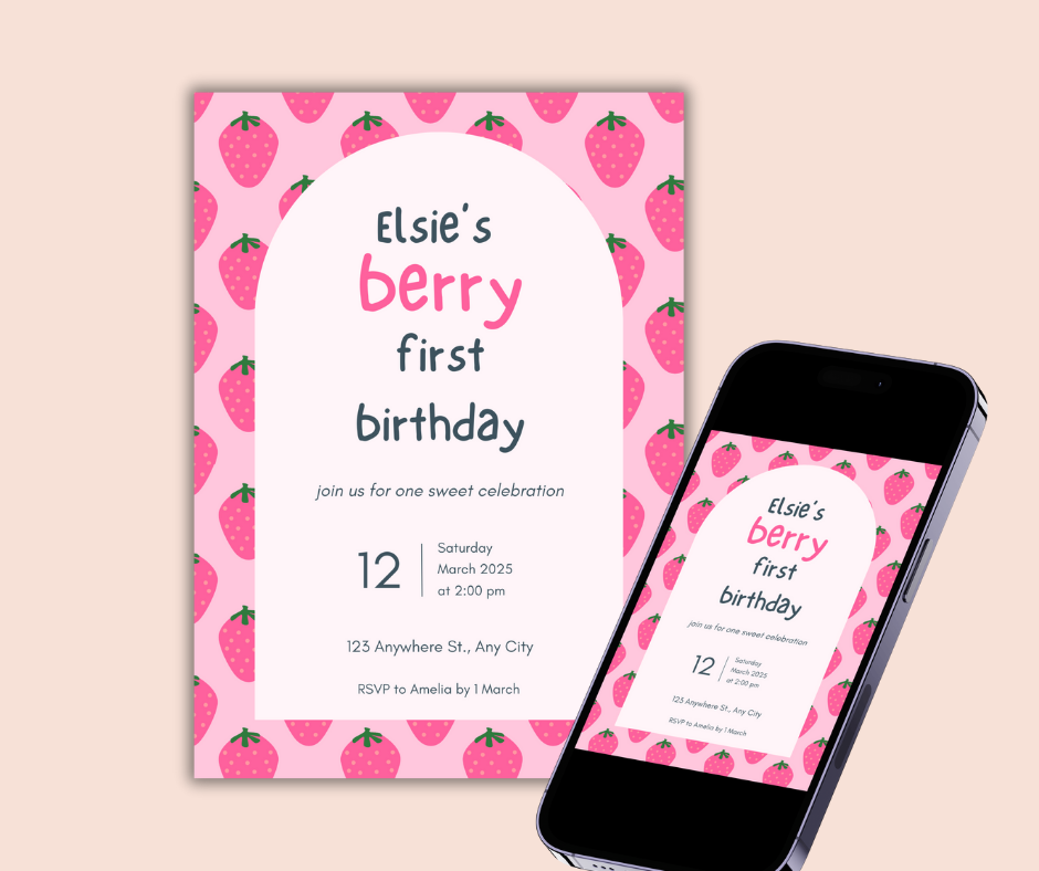 Digital Invitation Design